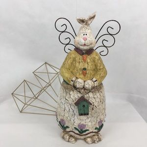 Large Garden Bunny Angel